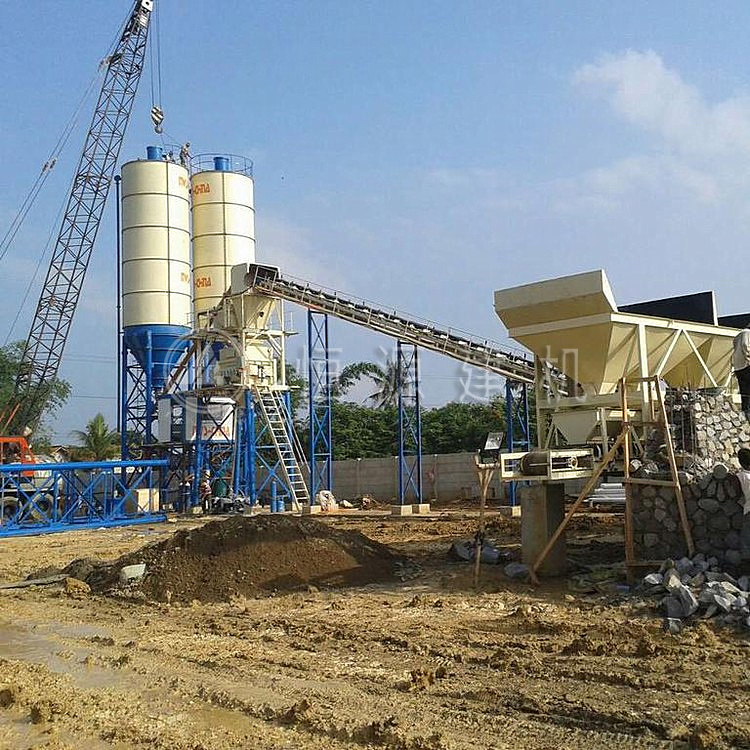 HZS90混凝土攪拌站產量如何？功率大嗎？