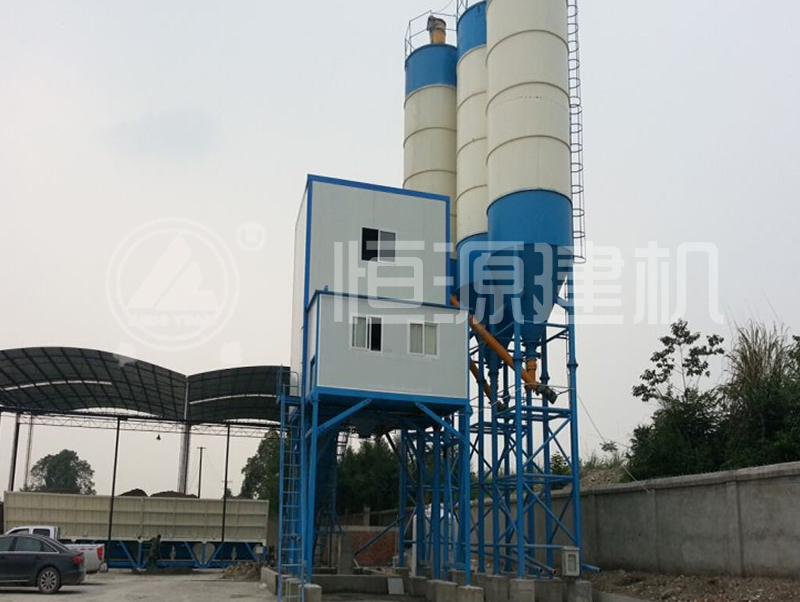 建每小時(shí)100立方攪拌站多少錢?hzs100混凝土攪拌站價(jià)格是多少？