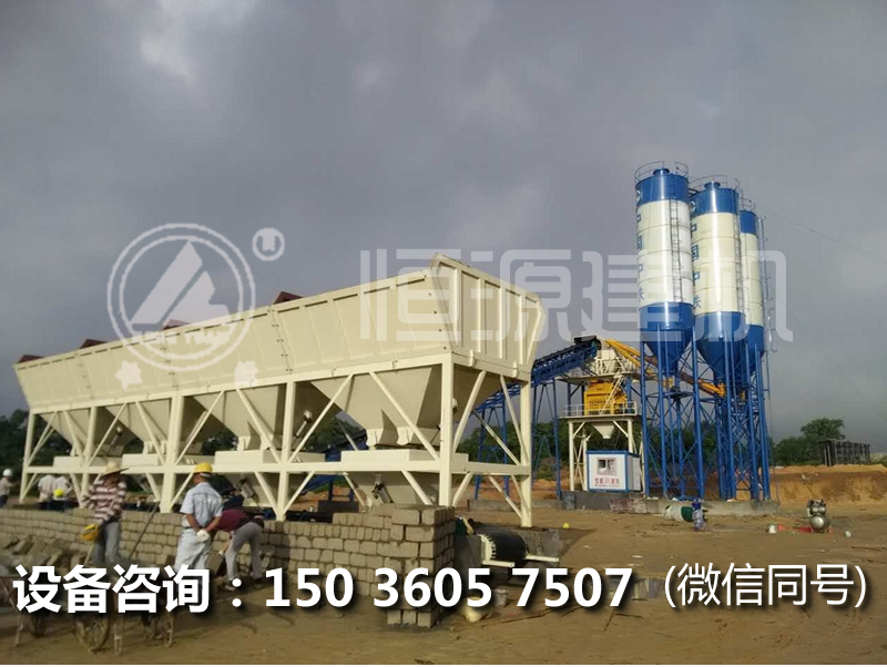 HZS120型混凝土攪拌站多少錢？120型攪拌站的價格。