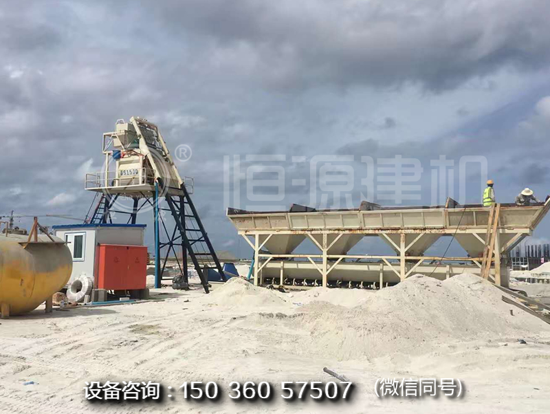 恒源建機混凝土攪拌站憑借其過硬質(zhì)量、完善服務(wù)獲得海外用戶認(rèn)可與點贊