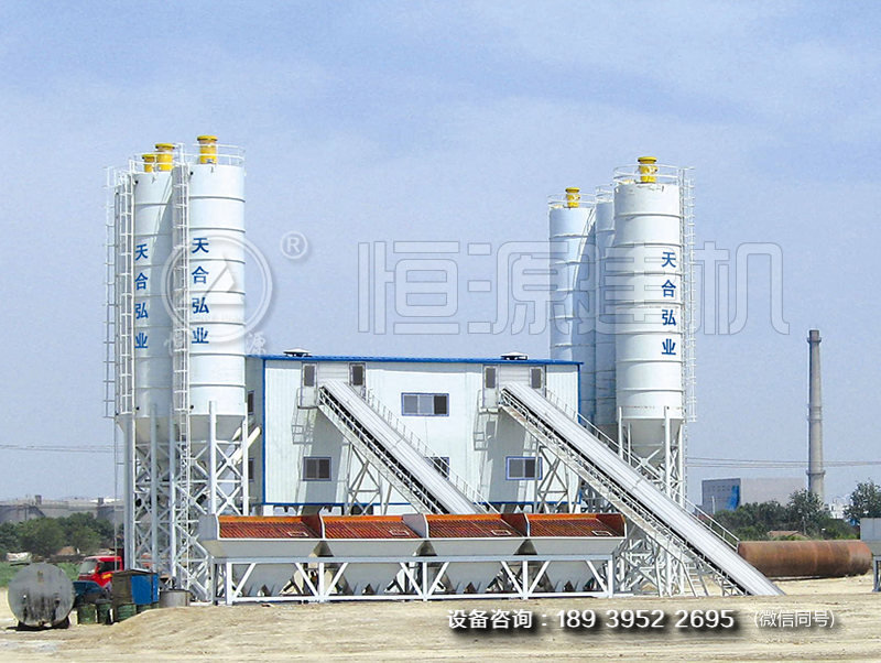 投資個(gè)180雙機(jī)組站多少錢？雙180攪拌站雙線配置介紹