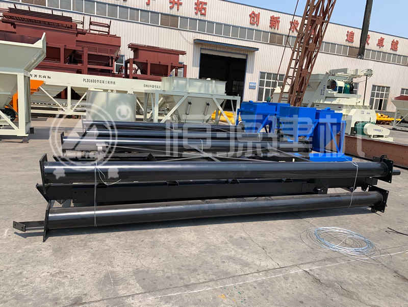 恒源建機(jī)雙50型攪拌站裝車(chē)發(fā)貨
